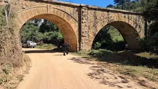 Descobrimos uma ponte de 1912,  linha ferrea