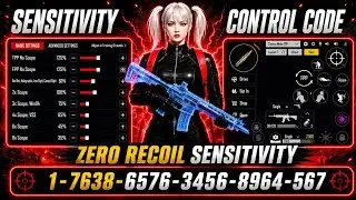 PUBG MOBILE/BGMI SENSITIVITY SETTINGS 2026 |✅BEST SCOPE SENSITIVITY SETTINGS | NEW UPDATE 4.4 CODE