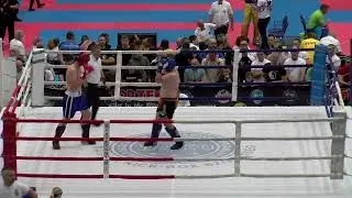 KRAJNOVIC VASILIJE SRB v DUKIC VIKTOR RAD Hungarian Kickboxing World Cup 2023