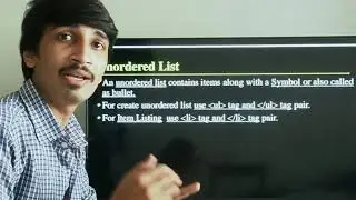 STD 10th Computer Chap.4 List and Table Handling in HTML (Session : 1)