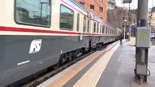 Il Rapido Tigullio sulla via del ritorno in partenza da Genova Piazza Principe!!