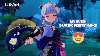 Genshin Impact | Ayaka Fan Dance In Inazuma