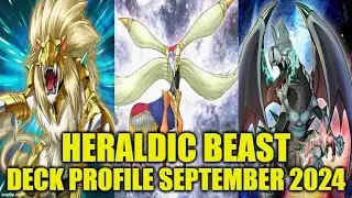 HERALDIC BEAST DECK PROFILE (SEPTEMBER 2024) YUGIOH!