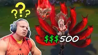 Tyler flexes his expensive Ahri skin