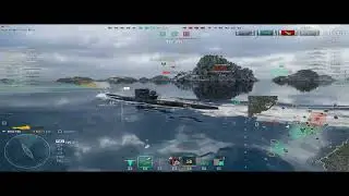 World of Warships: (U-Boat 190) I Can't Believe that Just Happened!