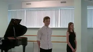 Борисевич Максим, Маслова Мария.  Гаврилин В.  Часики