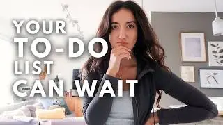 you need to become LESS productive