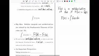 Review of Integration Part 1