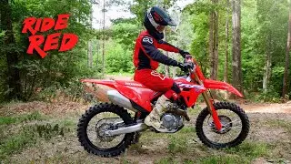 NEW 2022 Honda CRF450R Film: Ride Red