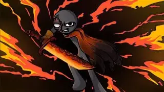 Tribal Wrathnar and Flamefeeders in 2v2 Standard - StickWarSaga Gameplay