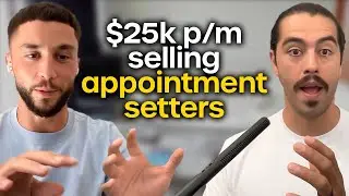 How He Makes $25,000 p/m Selling AI Appointment Setters
