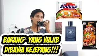 review barang barang yang wajib dibawa ke jepang!!! #redotkun #tokuteiginou #magangkejepang