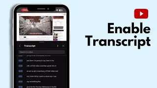 How to Enable Transcript on YouTube (Easy)