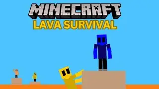 Limited Lava Survival Game! | Lifeboat | Minecraft Gameplay