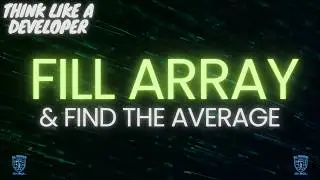 How to Fill an Array with Random Numbers and Find the Average in C++