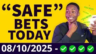 FOOTBALL PREDICTIONS TODAY 08/10/2025 SOCCER PREDICTIONS TODAY | BETTING TIPS, 