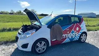 I'm Forced to Abandon My Domino's Pizza Car After This Happened!