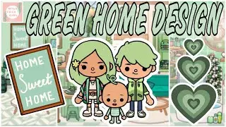 GREEN HOME DESIGN 🏡🌿💚 TOCA LIFE WORLD 🌎