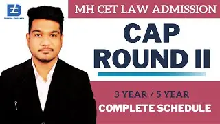 Cap Round II LLB | MHT CET Law Entrance Exam 2021 | How to Prepare for MHT CET Law 2021