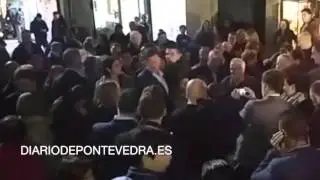 Puñetazo a Rajoy