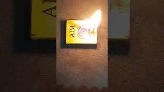 Matchbox experiment #shorts