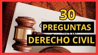 30 preguntas de DERECHO CIVIL | Examen 📚