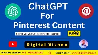 ChatGPT Tutorial in Tamil - How To Use ChatGPT Prompts For Pinterest