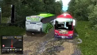 Euro Truck Simulator 2 pirojpur to bogra