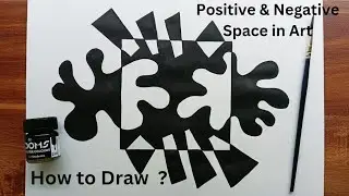 How to draw Positive & Negative Space in Art 