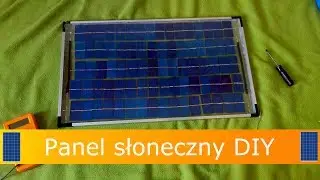 Panel słoneczny DIY