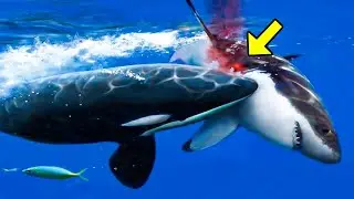 ANGRY Orcas Kept ATTACKING A Great White SHARK, Then THIS Happened...