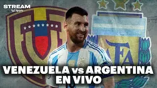 EN VIVO 🔴 VENEZUELA vs ARGENTINA | Eliminatorias Sudamericanas | Vivilo en TyC Sports