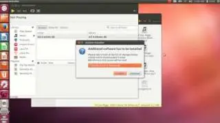 Ubuntu problems playing music files