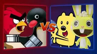 MUGEN Battle - Pingu/Angry Birds Tank vs Wubbzy/Cuddles