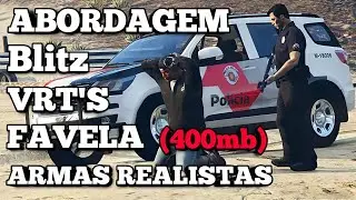 SAIUU! GTA POLICIAL V2 PARA ANDROID (400 MB) COM FAVELA / APOIO ÁGUIA/ ABORDAGEM REALISTA/ MOD ARMAS