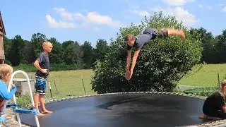The Joys Of Homestead Living: Trampoline Tricks, Pasture Biking, Baby Chicks, and More!