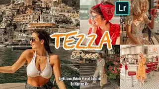 TEZZA INSPIRED | Lightroom Mobile Preset Tutorial | FREE DNG | Mareng Vic