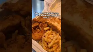 Trying Raising Cane’s Chicken Tenders #food #shorts