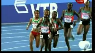 Laureus Vivian cheruiyot  World 5000 metres winner awarded