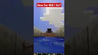 How Far Will I Go? #gameplay #build #minecraft #new #command