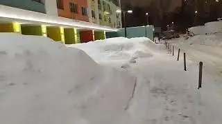 Снежная Москва