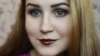 МАКИЯЖ: ТЕМНЫЕ ГУБЫ / MAKEUP: Dark lips