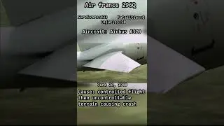 Air France flight 296Q: uncontrollable terrain