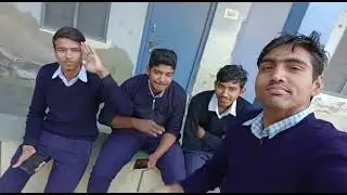 मेरी स्कूल / my school and my friend / मेरे दोस्त #myfirstvlog #schoolvlog