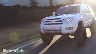 LIFTED STANCED AND BAGGED 4RUNNER on 35s | @_4r33