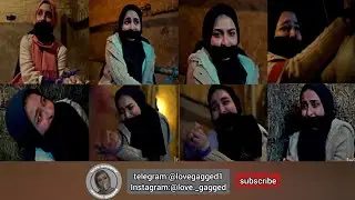 two iranian girls gagged