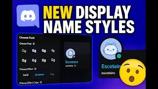 NEW! Discord launches Display Name Styles with Fonts & Colors 🔥