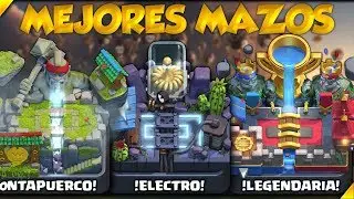 MEJORES MAZOS PARA SUBIR DE ARENA Y LLEGAR A COMBATIENTES I Clash Royale|...