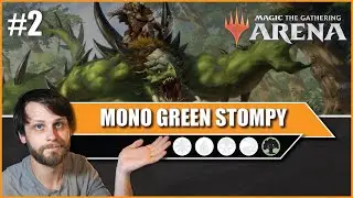 MTG Arena | Core 2021 Standard | Mono Green Stompy #2