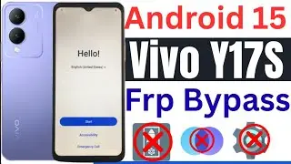 vivo android 15 frp bypass / vivo y17s frp bypass android 15 /vivo y17s frp bypass